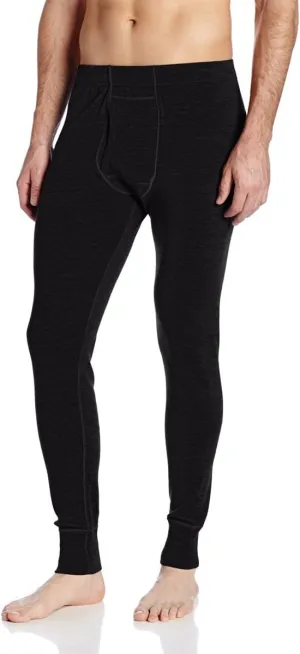 100% Merino Wool Bottoms Men's Base Layer Pants - Long Johns - Thermal Underwear