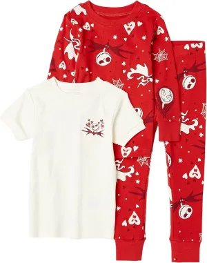Amazon Essentials Disney | Marvel | Star Wars Boys and Toddlers' Snug-Fit Cotton Pajama Sleepwear Sets, Multipacks