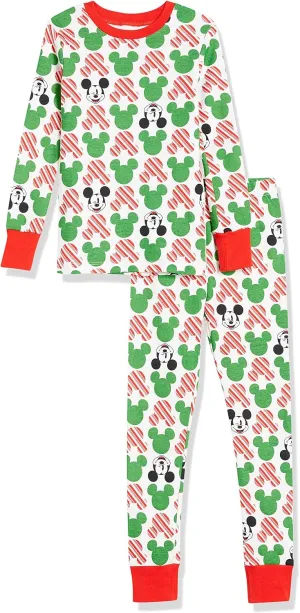 Amazon Essentials Disney | Marvel | Star Wars Boys and Toddlers' Snug-Fit Cotton Pajama Sleepwear Sets, Multipacks