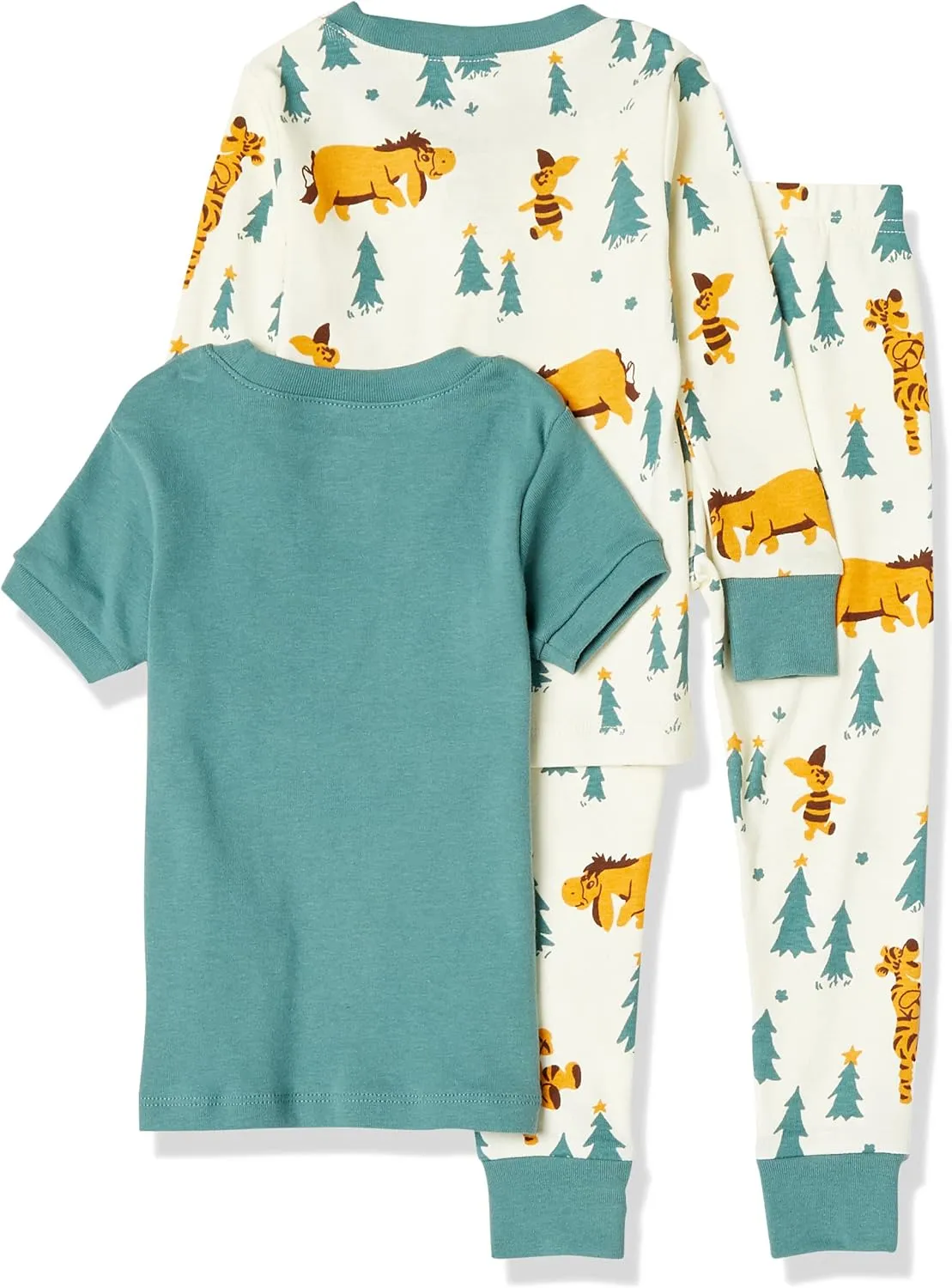 Amazon Essentials Disney | Marvel | Star Wars Boys and Toddlers' Snug-Fit Cotton Pajama Sleepwear Sets, Multipacks