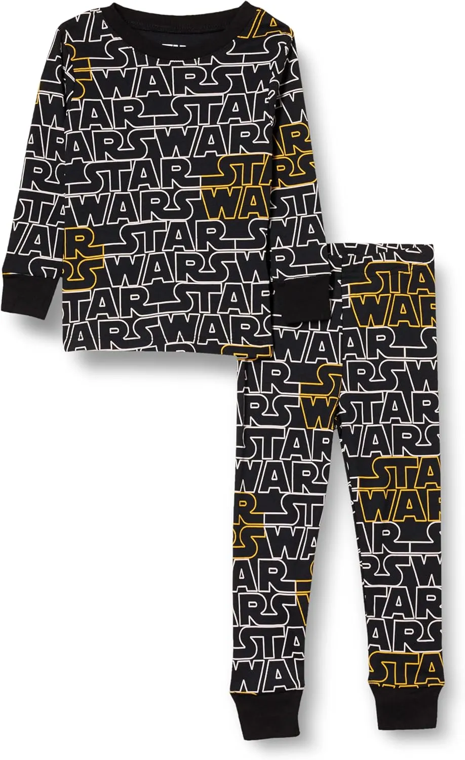 Amazon Essentials Disney | Marvel | Star Wars Boys and Toddlers' Snug-Fit Cotton Pajama Sleepwear Sets, Multipacks