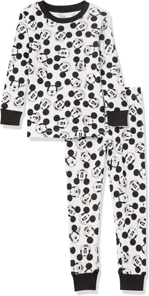 Amazon Essentials Disney | Marvel | Star Wars Boys and Toddlers' Snug-Fit Cotton Pajama Sleepwear Sets, Multipacks