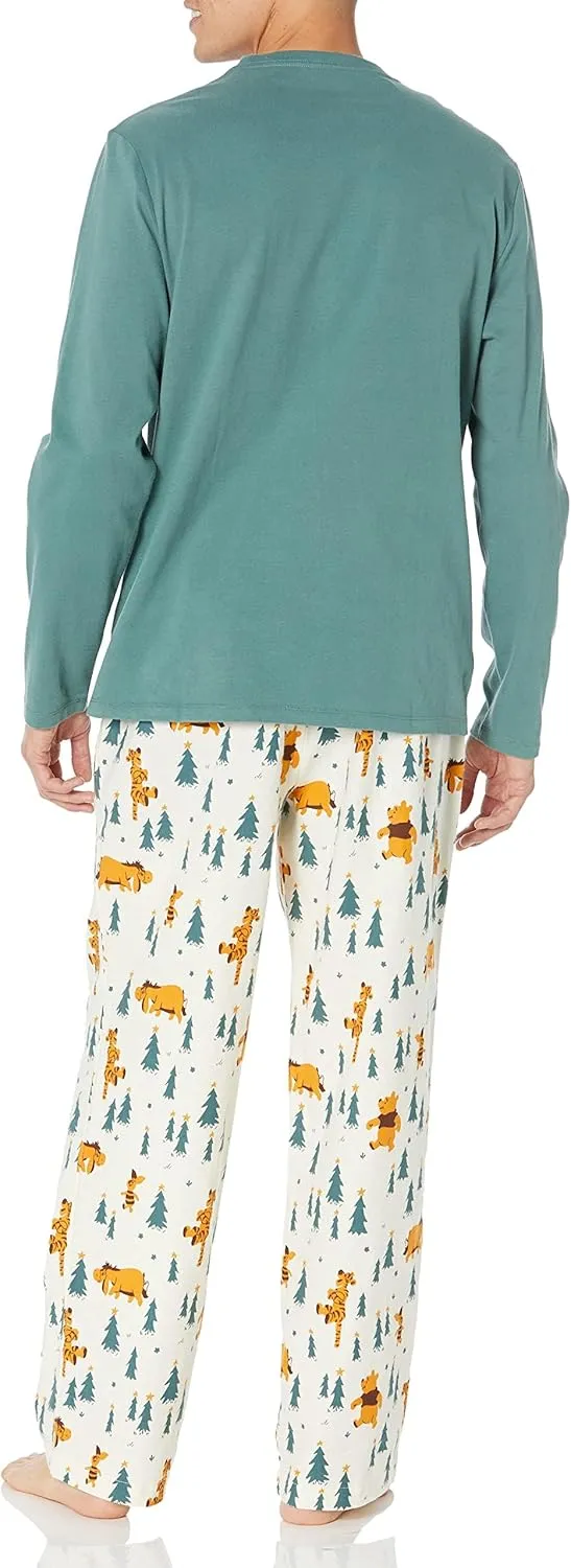 Amazon Essentials Disney | Marvel | Star Wars Men's Flannel Pajama Sleep Sets