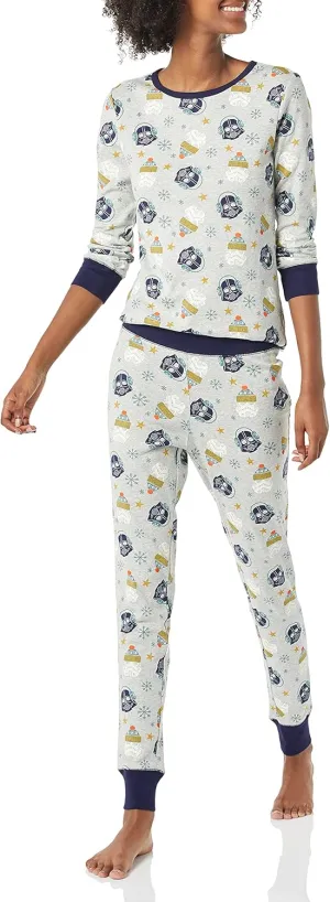 Amazon Essentials Disney | Marvel | Star Wars Women's Snug-Fit Cotton Pajama Sleepwear Sets