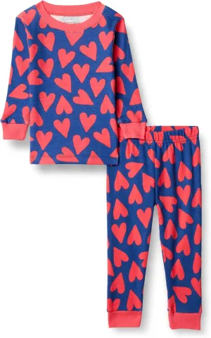 Amazon Essentials Unisex Babies, Toddlers and Kids' Snug-Fit Cotton Pajama Sleepwear Sets