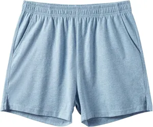 AMY COULEE Mens Lounge Shorts 4 inch Pajama Lightweight Cotton Sleep Bottoms with Pockets