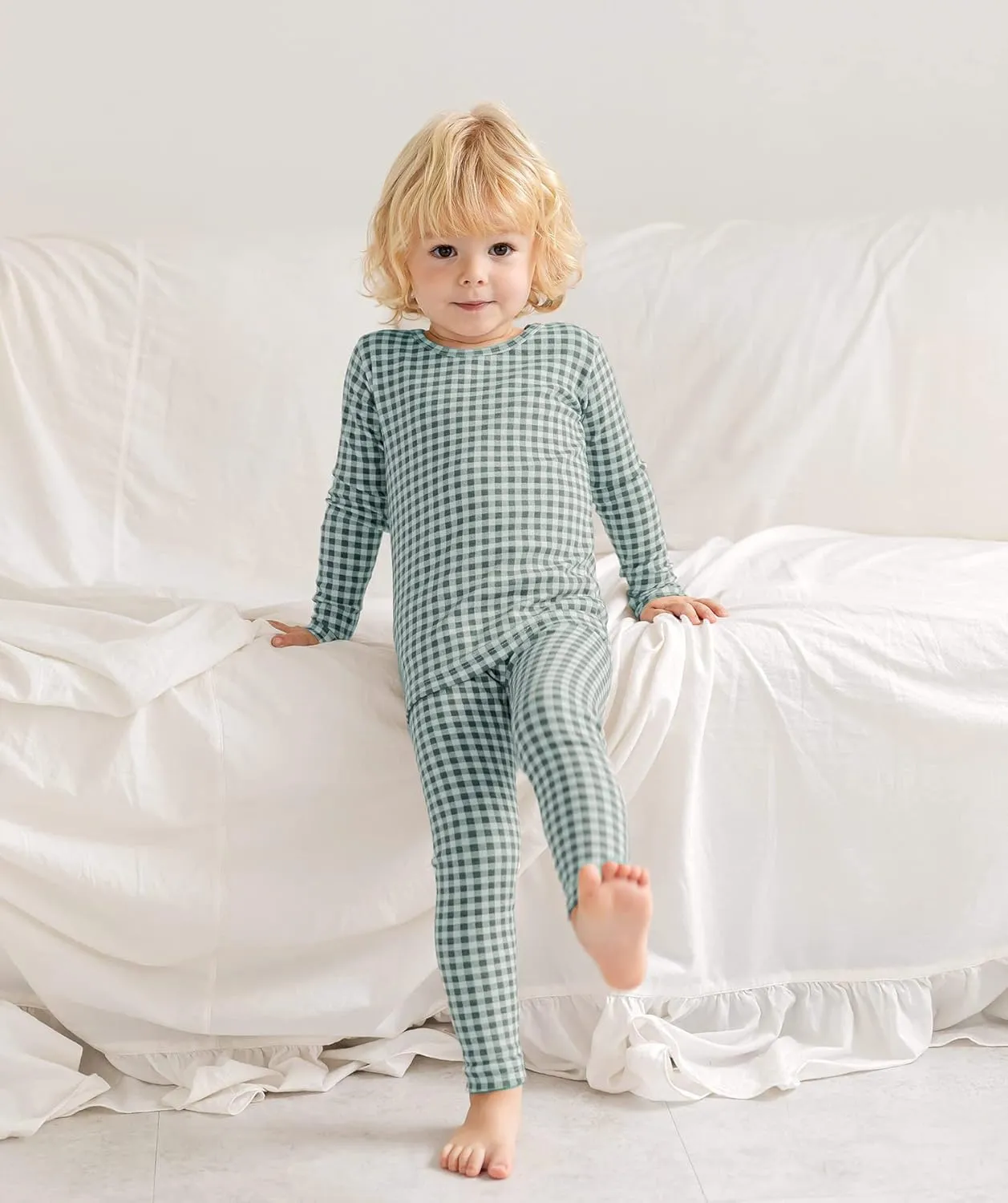 AVAUMA Baby Boys Girls Pajama Set 6M-7T Kids Cute Toddler Snug fit Pattern Design Pjs Cotton Sleepwear