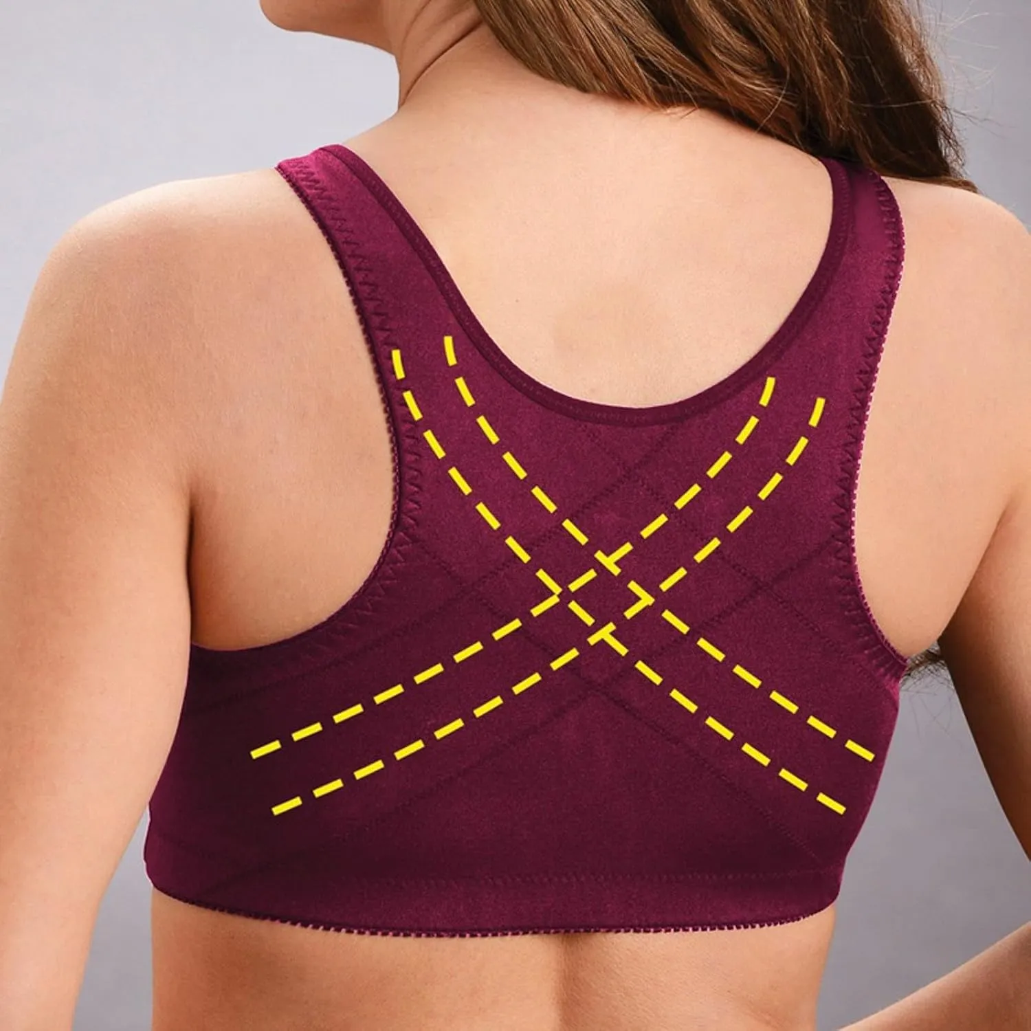 Bras for Women Wirefree Bra Support Everyday Bras Padded No Underwire Bralette