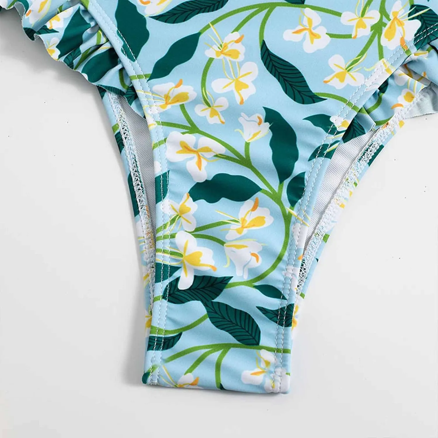 Cbcbtwo Swim Suits for Women 2025 Bathing Suit with Maxi Wrap Skirts 2 PC Floral Print Swimsuit Tummy Control One-Pieces Sets