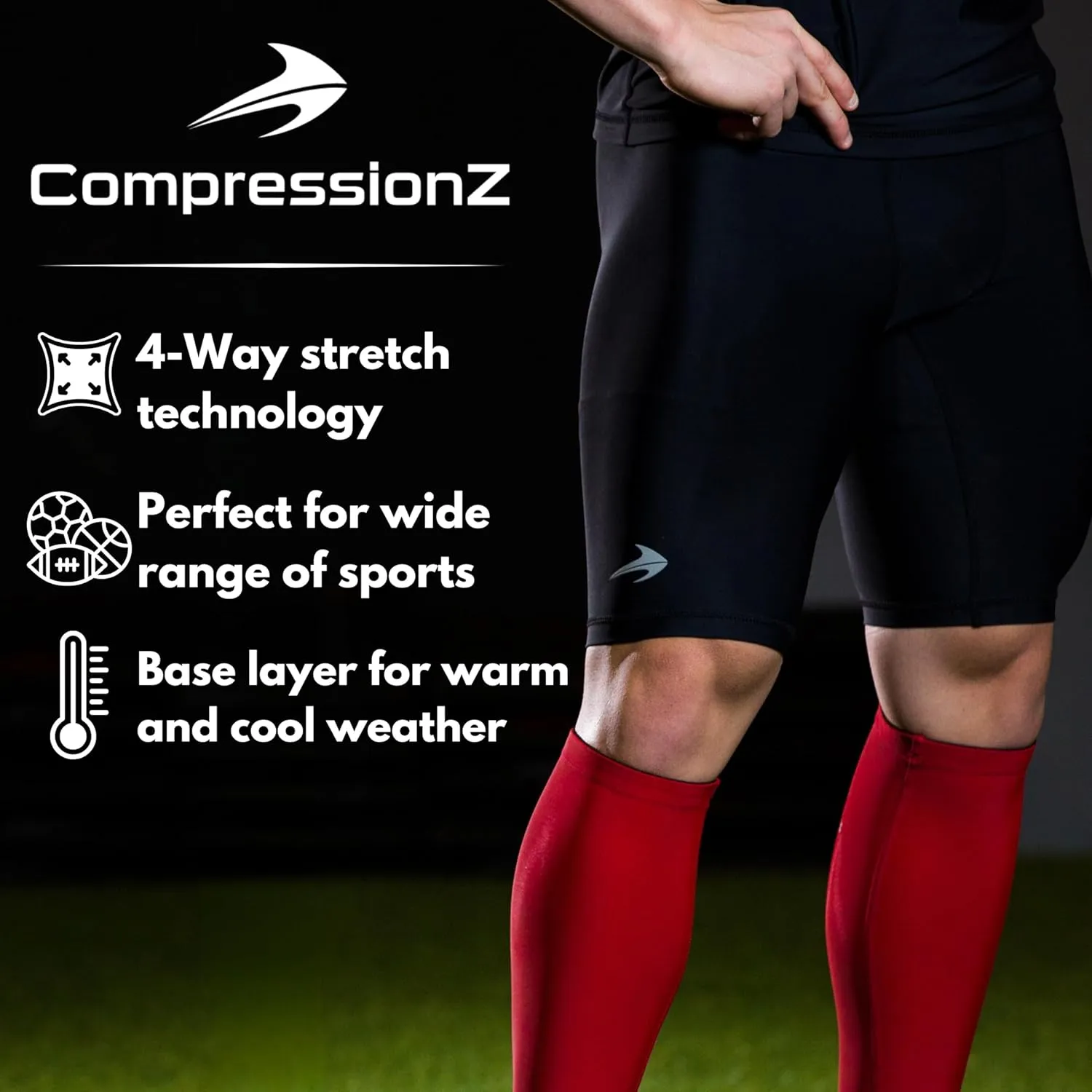 Compression Shorts Men for Biking, Running | Athletic Mens Underwear for Workout