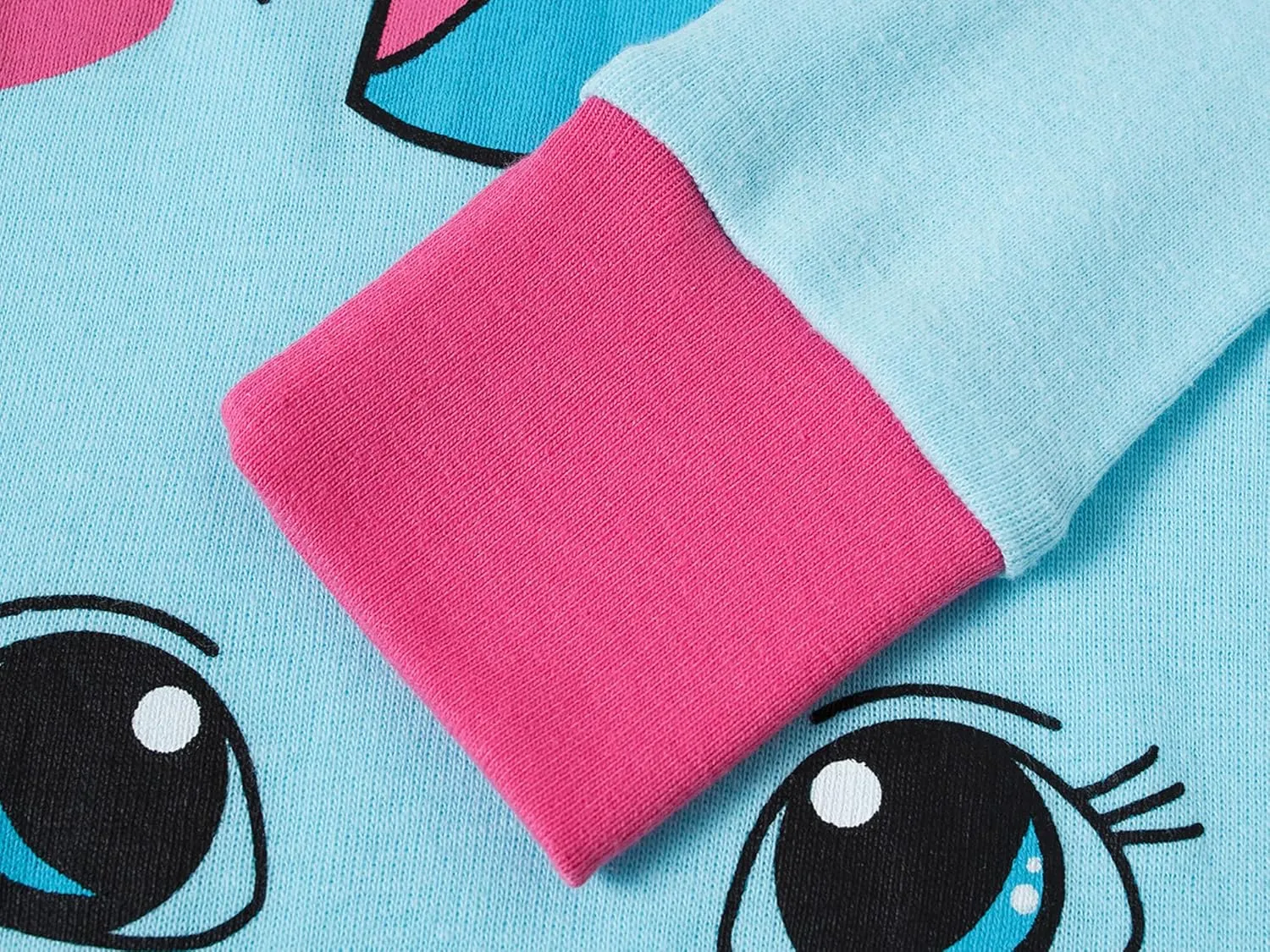 Dolphin&Fish Boys and Girls Soft Pajamas 100% Cotton Toddler Pjs Long Sleeve Kid Sleepwear Sets