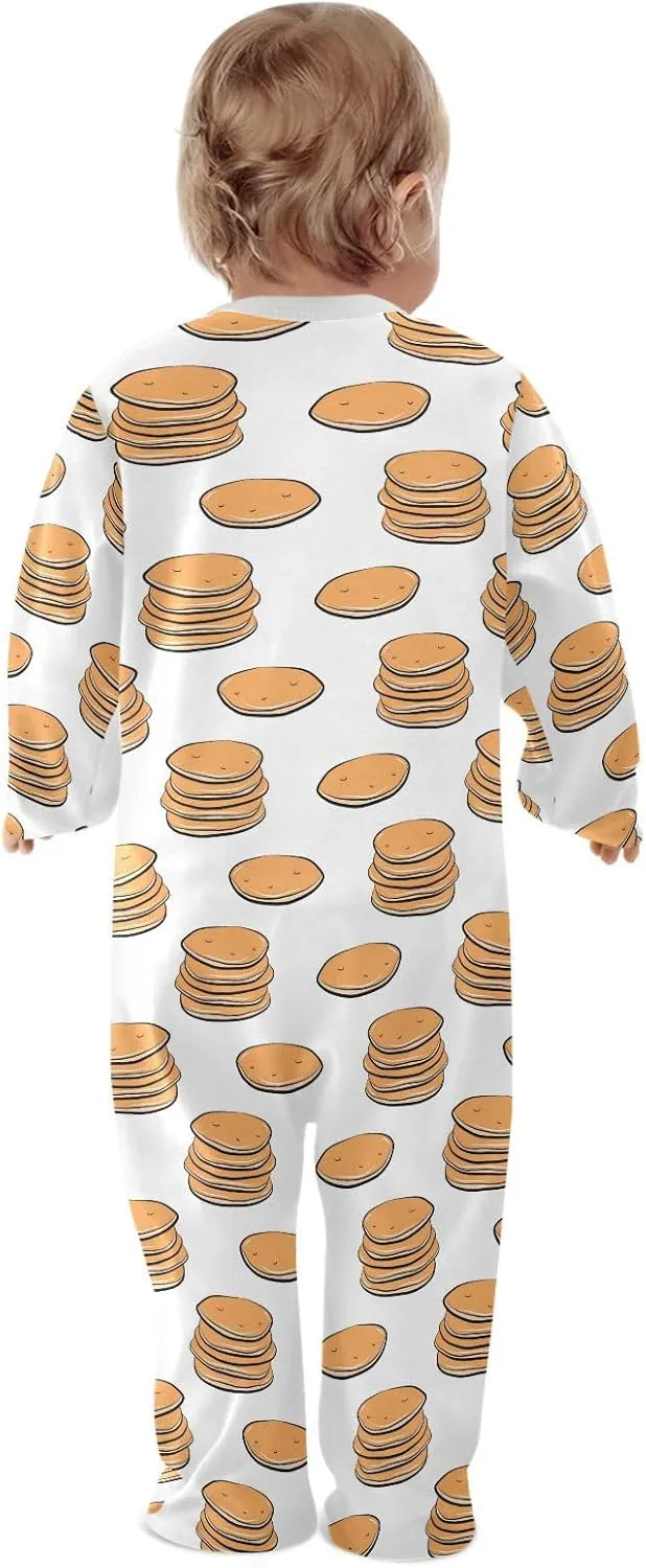 Dussdil Baby One-Piece Footies Newborn Rompers Pajamas Cotton Footed Pjs for Sleep Play Boys Girls