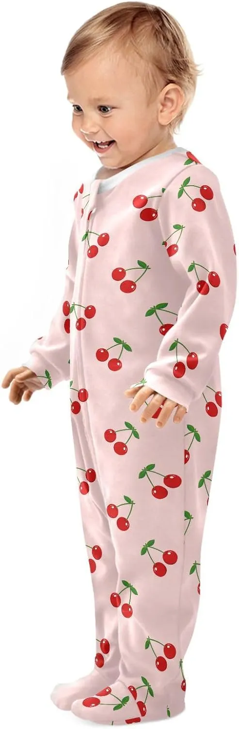 Dussdil Baby One-Piece Footies Newborn Rompers Pajamas Cotton Footed Pjs for Sleep Play Boys Girls
