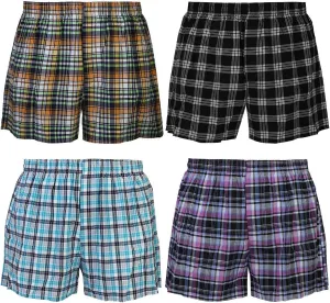Falari 4-Pack Kids Boy Boxer Underwear Cotton Assorted Color