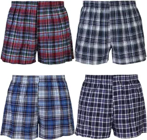 Falari 4-Pack Kids Boy Boxer Underwear Cotton Assorted Color