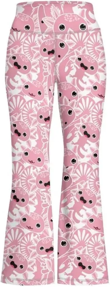 Girls Flare Leggings 5-14T Cute Bell Bottoms for Girl Yoga Pants for Gym