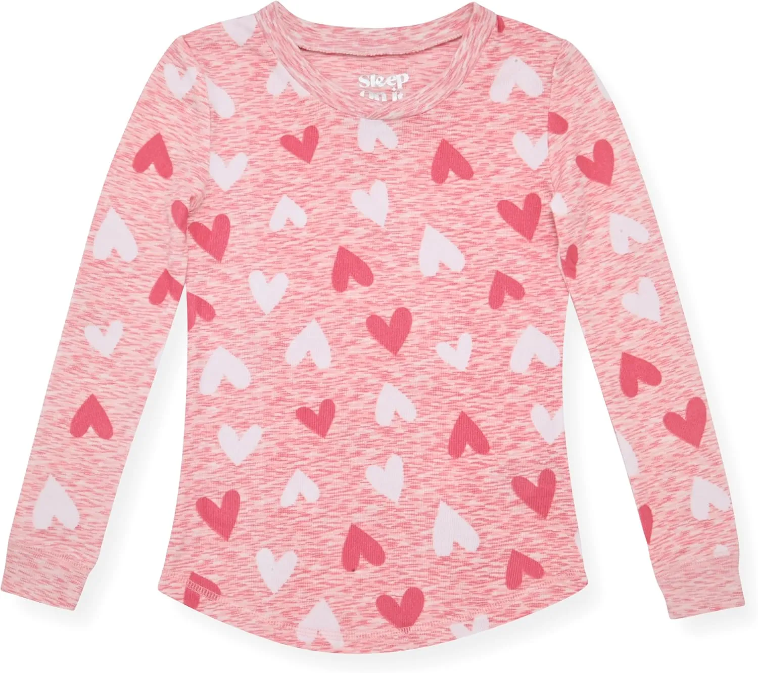 Girls’ Pajama Sets Multipack Snug Fit Soft Long Sleeve Pajama Tops & Sleepwear Pants