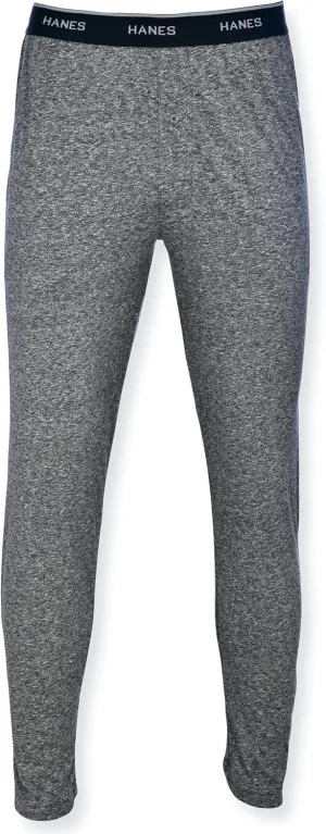 Hanes Men's Knit Pant with Elastic Waistband