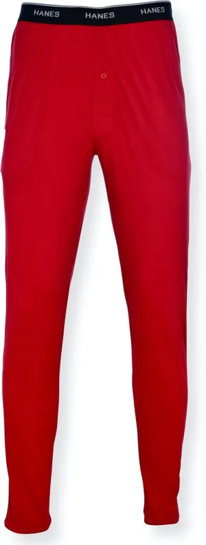 Hanes Men's Knit Pant with Elastic Waistband
