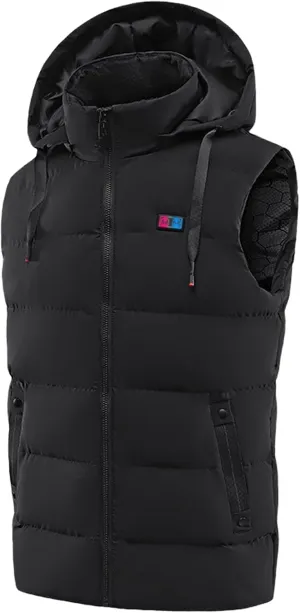 Heated Vest For Men and Women Lightweight Unisex Heating Vest Winter Warm Outdoor USB Charging Electric Heating Vest