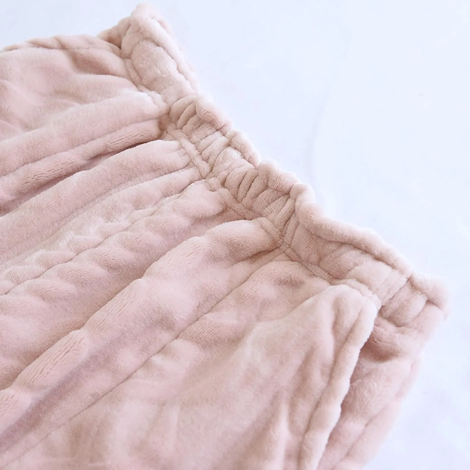 HGps8w Womens Flannel Plush Pajama Pants - Warm Fuzzy Fleece Soft Outdoor Lounge Pants Comfy Fluffy Pjs Bottom Sleepwear