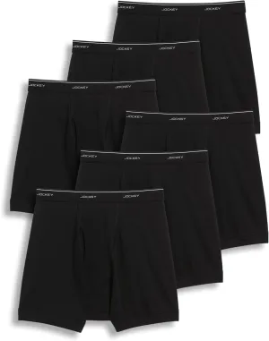 Jockey Men's Underwear Classic 5" Boxer Brief - 6 Pack