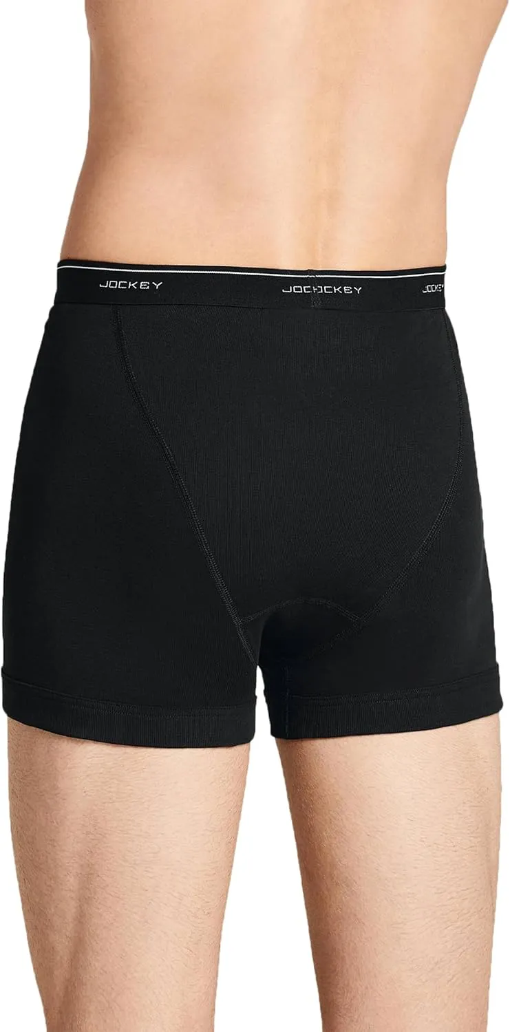 Jockey Men's Underwear Classic 5" Boxer Brief - 6 Pack