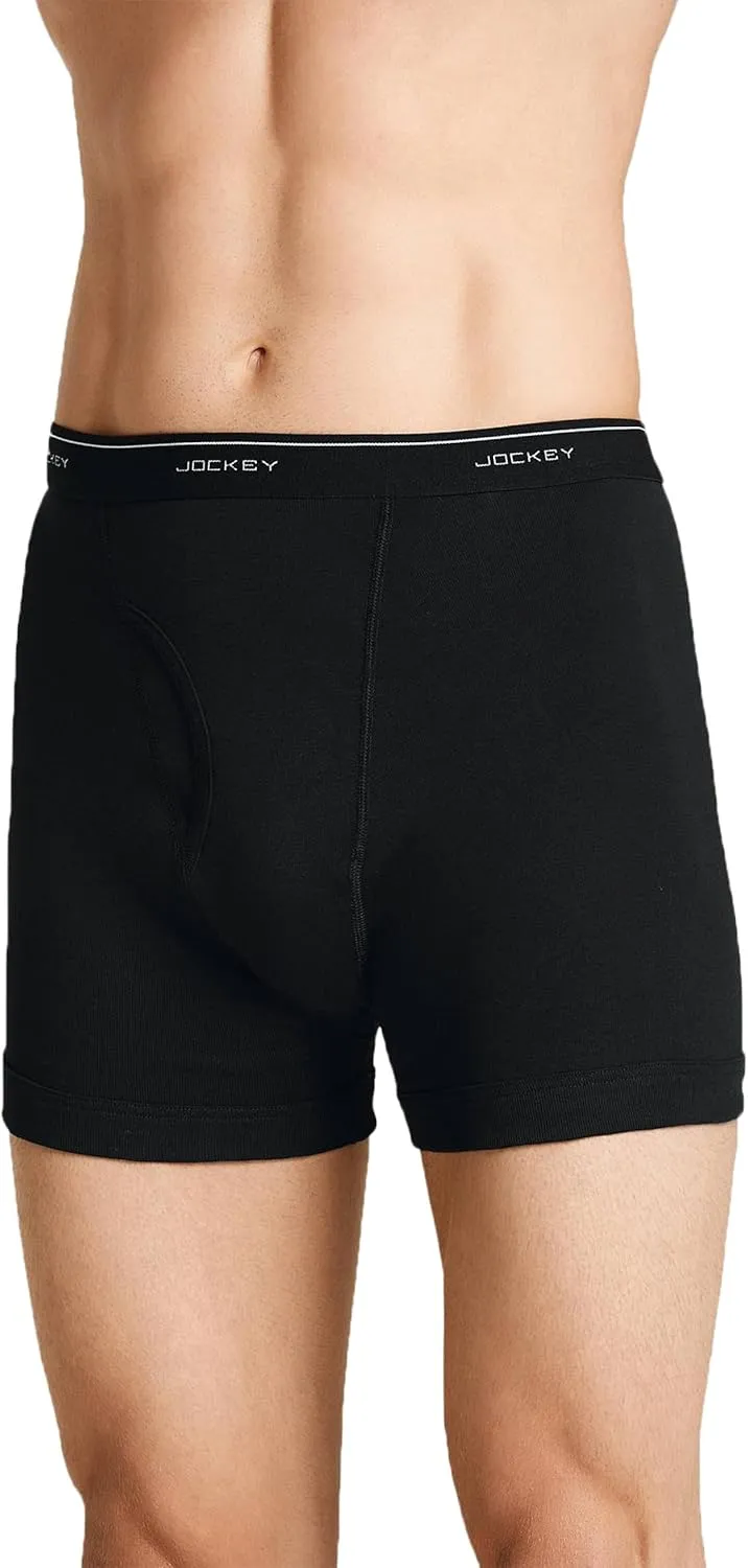 Jockey Men's Underwear Classic 5" Boxer Brief - 6 Pack