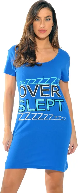 Just Love Sleep Dress for Women Sleeping Dorm Shirt