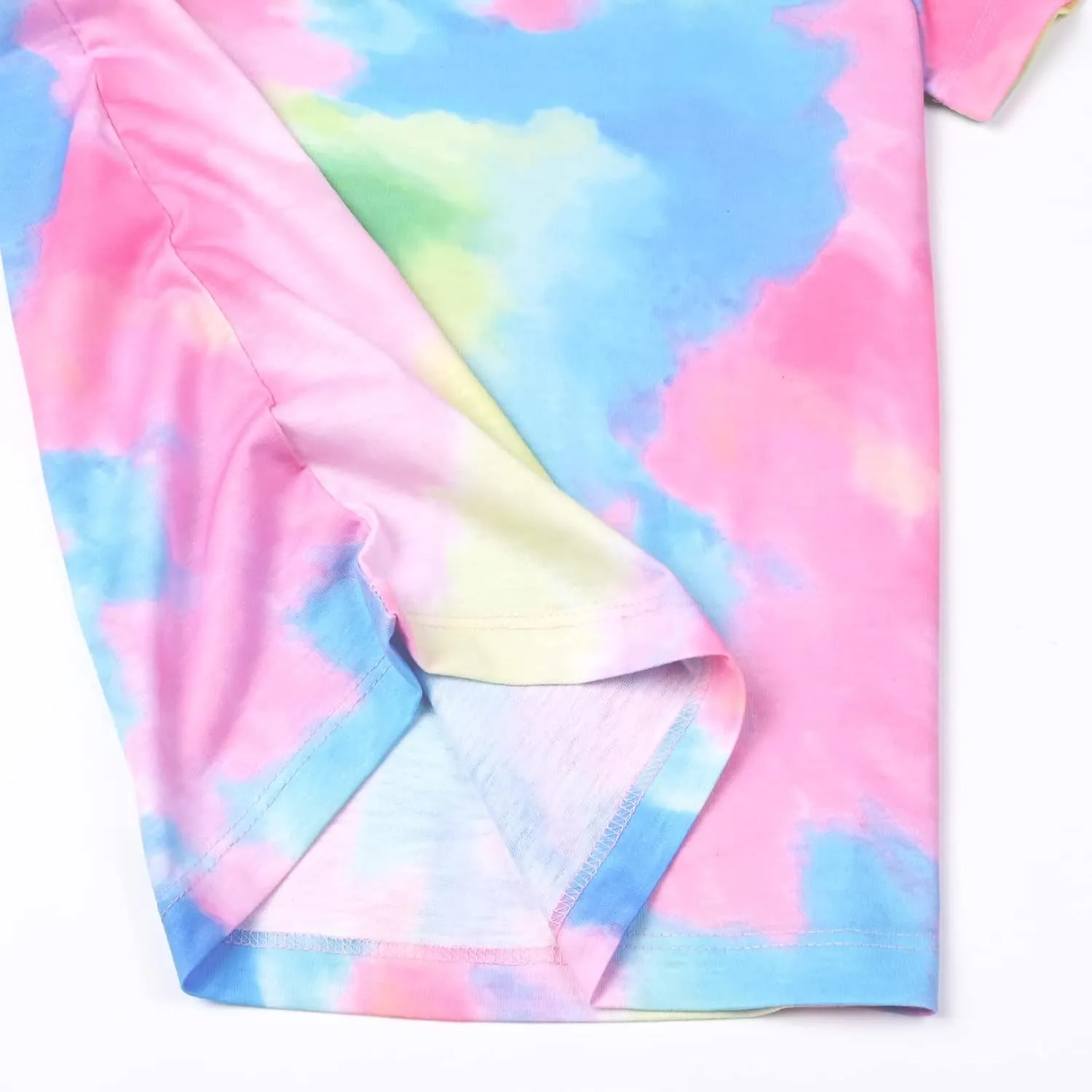 Jxstar Classic Girls Short-Sleeved Pajamas Two-Piece Summer Pj Sets 3-13Y