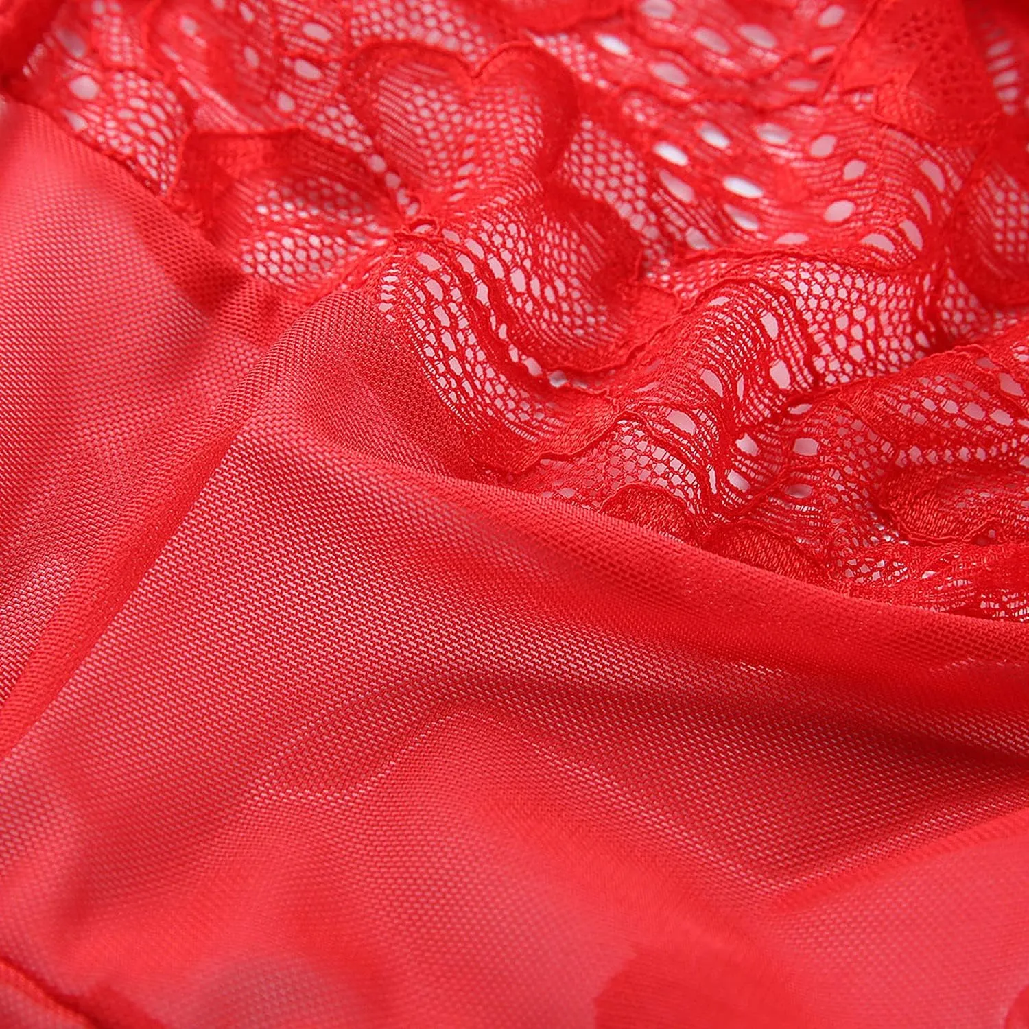 Lingerie for Women Sexy One-Piece Teddy Lingerie Bodysuit Lace Nightie