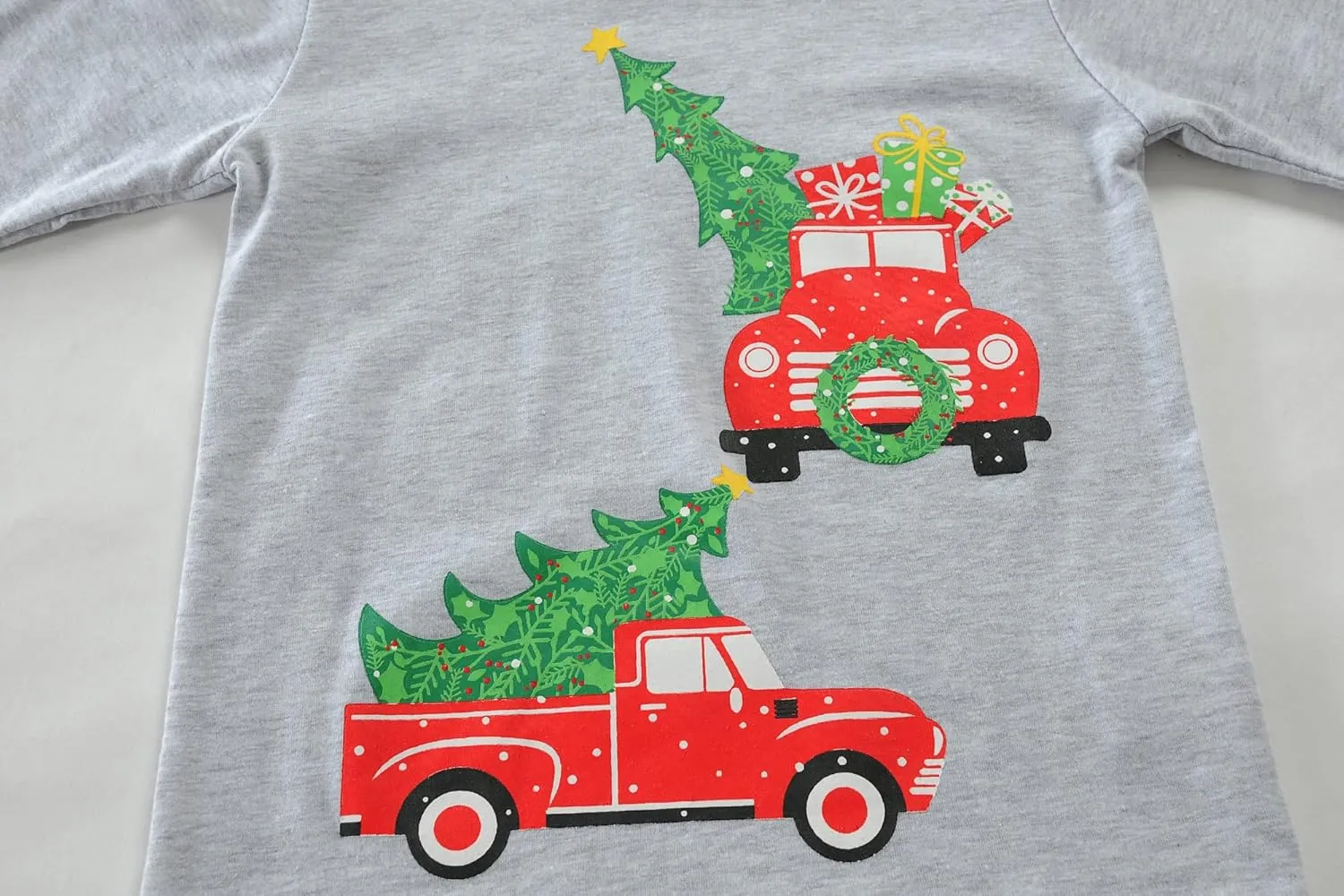 Little Boys Girls Christmas Pajamas Kids Reindeer Pjs Toddler Holiday Clothes Long Sleeve 2 Pcs Cotton Sleepwear Sets 1-7T