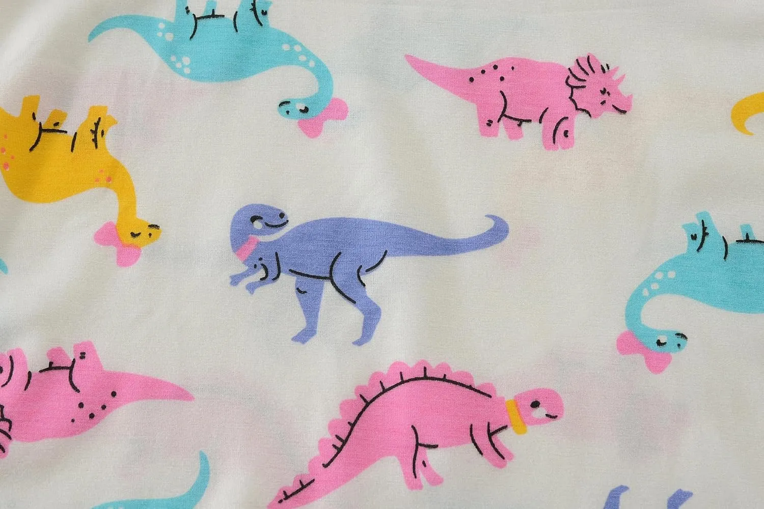 Little Hand Girls Pajamas Dinosaur Cotton Unicorn Pjs Jammies Fall Winter Long Sleeve Kids Sleepwear Sets for Size 2-7T