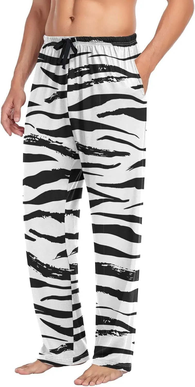 Men's Pajama Pants Super Soft Sleep Lounge Pants Pjs Bottoms with Pockets