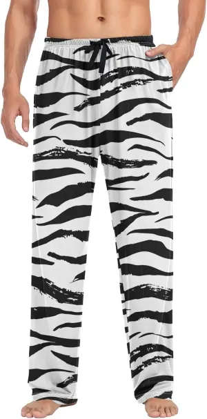 Men's Pajama Pants Super Soft Sleep Lounge Pants Pjs Bottoms with Pockets