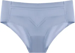 Mid Waist Quick Drying Ice Silk Panties Thin Non Marking Ice Silk Underwear Women’s Ice Silk Eves Underwear Women