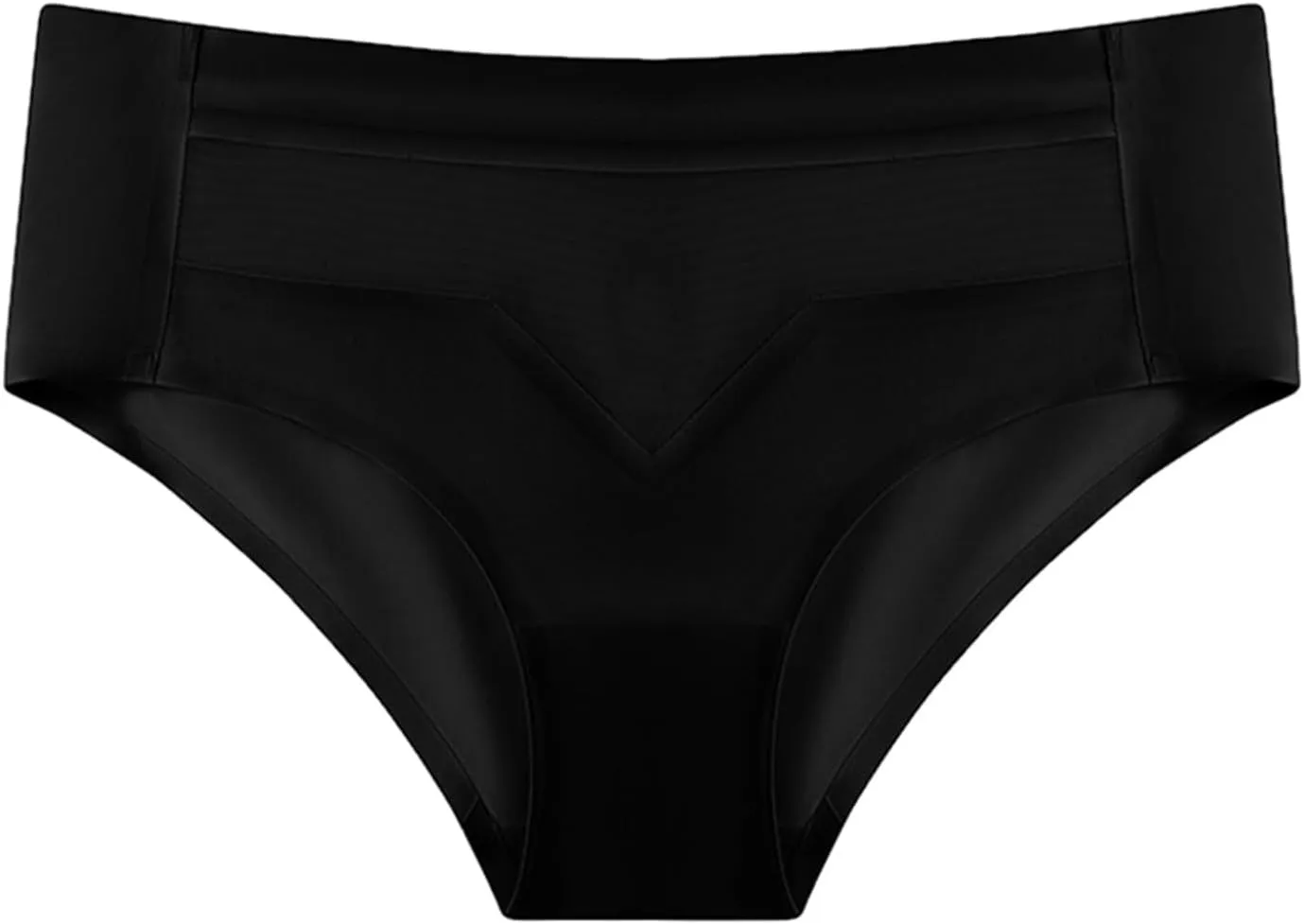 Mid Waist Quick Drying Ice Silk Panties Thin Non Marking Ice Silk Underwear Women’s Ice Silk Eves Underwear Women