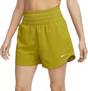 Nike One Women's Dri-FIT Ultra High-Waisted 3" Brief-Lined Shorts (Moss, DX6642-390)