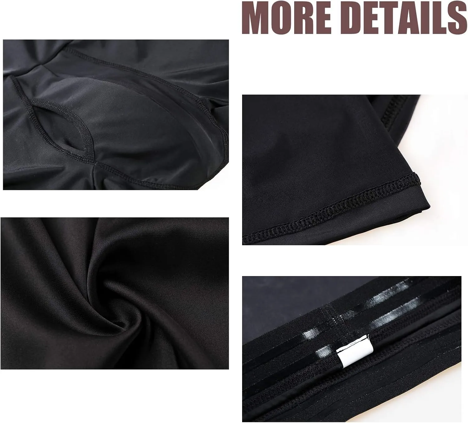 Ouruikia Men's Thermal Compression Pants Baselayer Tights High Waist Thermal Leggings Bottoms with Fly
