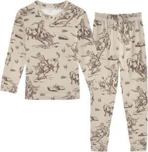 Pajama Sets Long Sleeve Top with Pants Cotton Soft Sleepwear 2 Piece Pjs Set