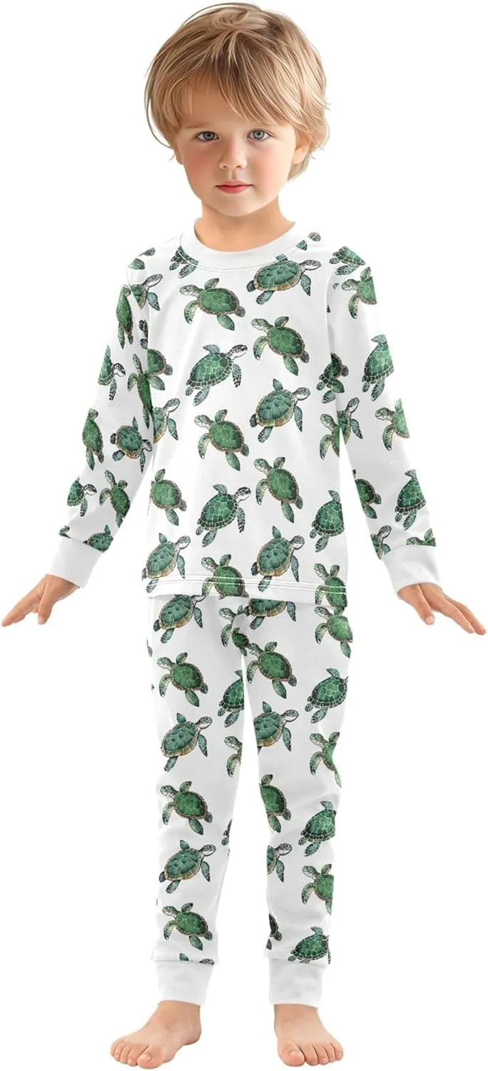 Pajama Sets Long Sleeve Top with Pants Cotton Soft Sleepwear 2 Piece Pjs Set