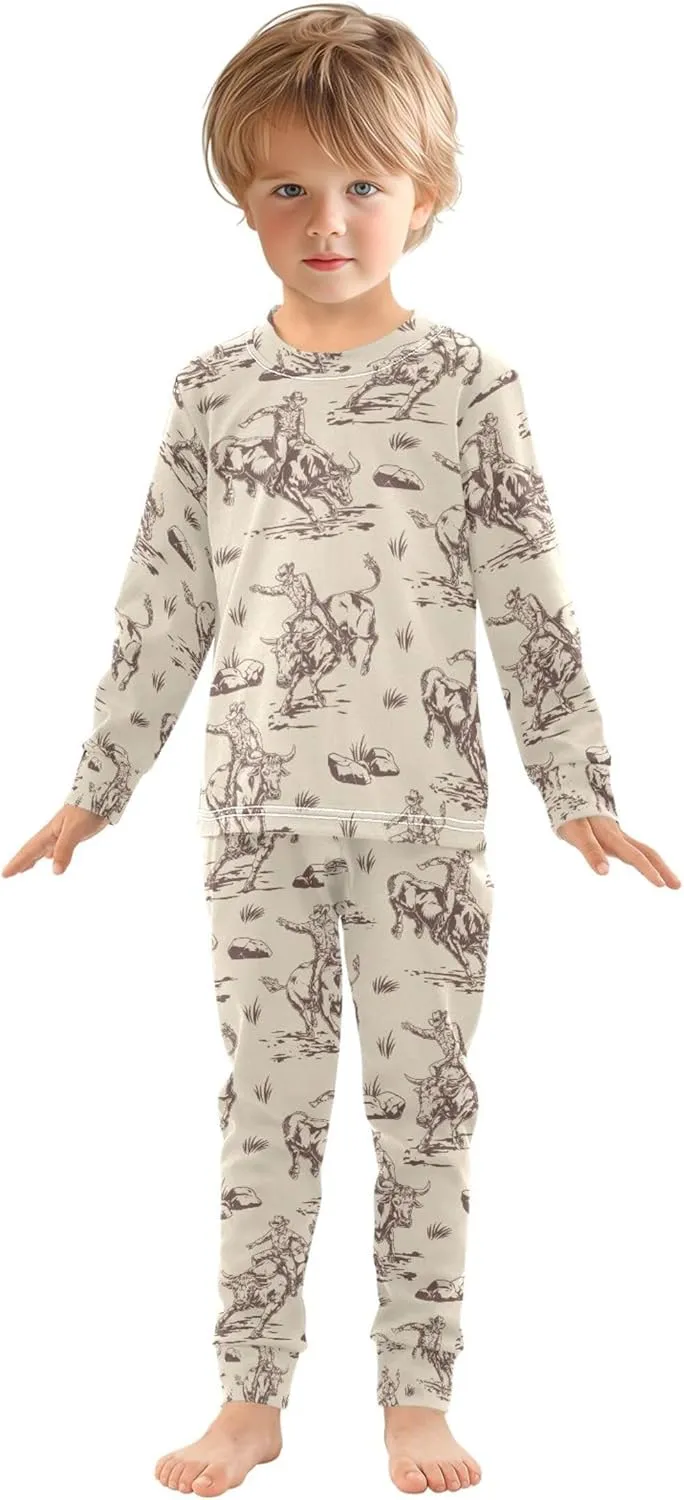 Pajama Sets Long Sleeve Top with Pants Cotton Soft Sleepwear 2 Piece Pjs Set