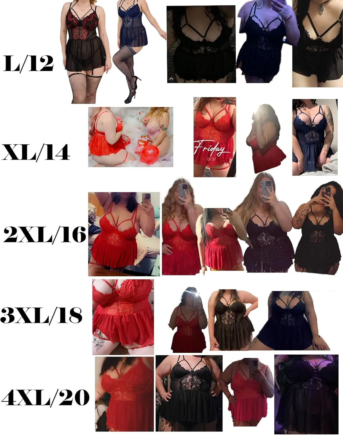 Plus Size Lingerie For Curvy Women Ruffle Lingerie Set Sexy Lace Lingerie Set Garter Belt With Stockings