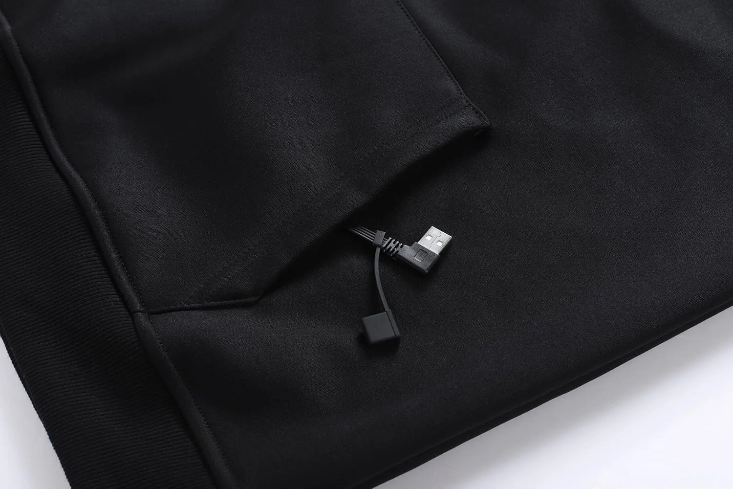 Pullover Heated Hoodies for Unisex Heated Lightweight Jacket Hooded USB Electric Sweatshirt for Women Men
