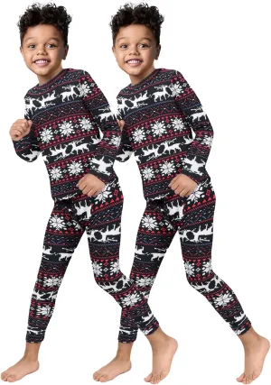 Rocky Thermal Underwear for Kids, Boys Thermals Top & Bottom Set, Long Johns Underwear, Base Layer for Cold Weather/Skiing