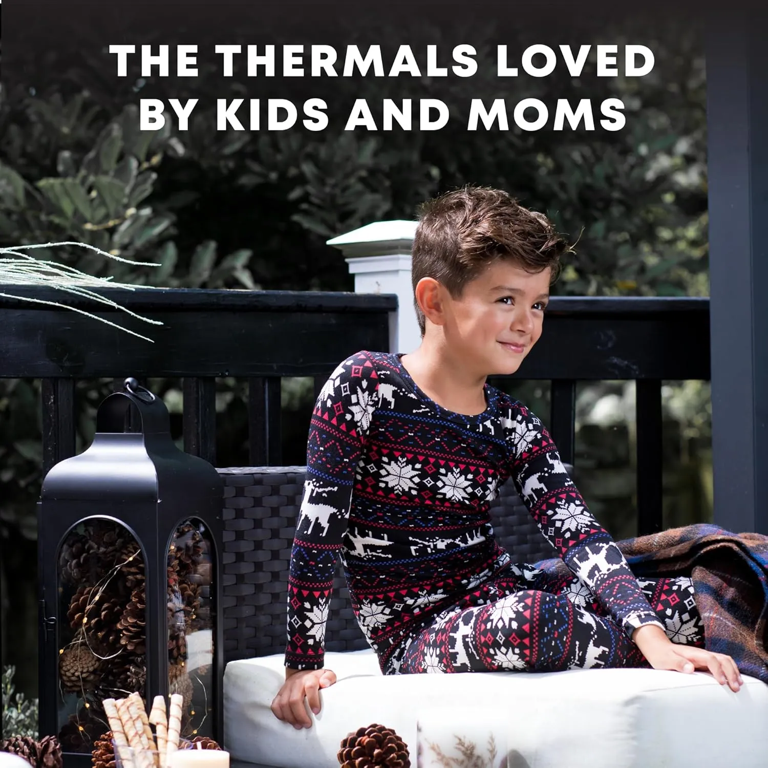 Rocky Thermal Underwear for Kids, Boys Thermals Top & Bottom Set, Long Johns Underwear, Base Layer for Cold Weather/Skiing