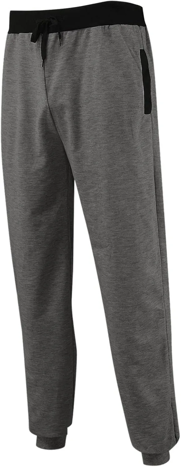 sdbrld Sweatpants For Men Mens Cotton Sport Joggers Solid Drawstring Cargo Pants Trendy Hiking Running Sweatpants Trousers