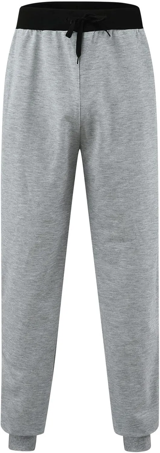 sdbrld Sweatpants For Men Men's Fashion Cotton Sport Joggers Solid Drawstring Cargo Pants Hiking Running Sweatpants Trousers