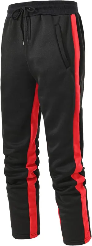 sdbrld Sweatpants For Men Men's Hip Hop Joggers Fashion Splice Drawstring Cargo Pants Hiking Running Sweatpants Trousers