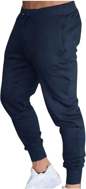 sdbrld Sweatpants For Men Mens Joggers Pants Athletic Drawstring Pocket Cargo Pants Trendy Hiking Outdoor Track Sweatpants
